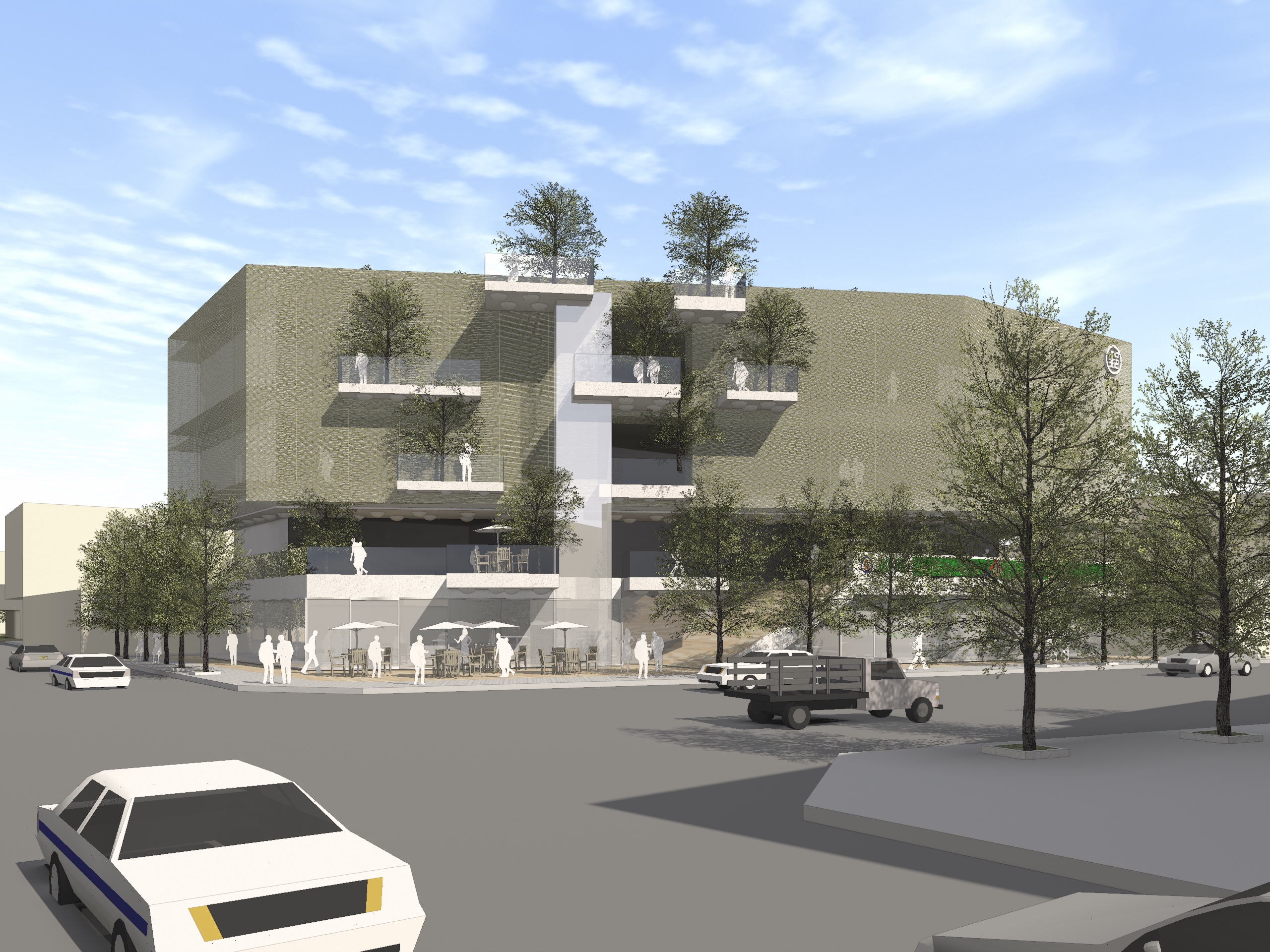 臺南麻豆郵局新建工程競圖案